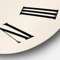 thumbnail image 3 of Designart 1 in Quartz Modern/Contemporary Wall Clock, 3 of 5