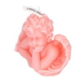 thumbnail image 2 of Decorative Candle, Long Lasting Durable Beautiful Angel Candle Soy Wax Scented Multipurpose  For Bedroom One Hand On Cheek White,One Hand On Cheek Pink,Two Hand On Cheek White,Two, 2 of 8
