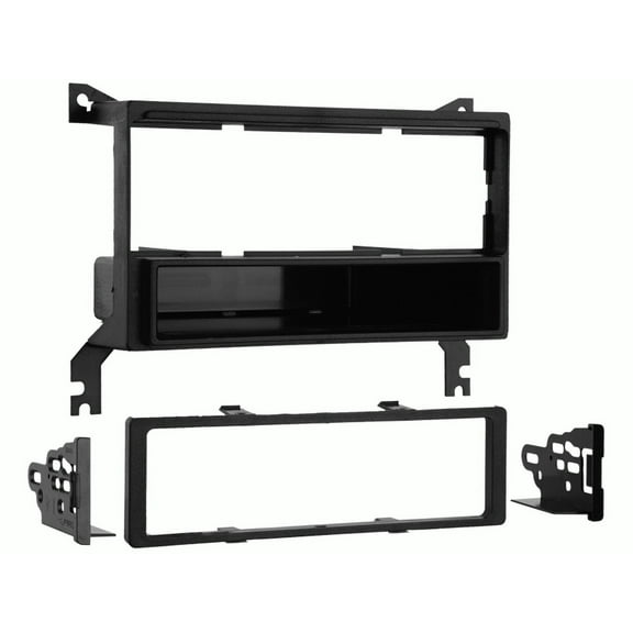 New Metra 99-7315 Aftermarket Single DIN Radio Installation Kit Hyundai Tucson 2005-2008 Black