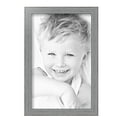 thumbnail image 2 of ArtToFrames 8" x 14" Gray Picture Frame, 8.5x14 inch Gray Wood Poster Frame (WOM-4746), 2 of 8