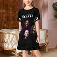 thumbnail image 2 of Tool Band Girls Short Sleeve Dress Soft Cute Designs Dresses Casual T-Shirt Dress 120CM, 2 of 7
