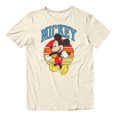 thumbnail image 2 of Disney Mickey Mouse Men's Sunrise Circle T-Shirt (Natural, S-XXXL), 2 of 4
