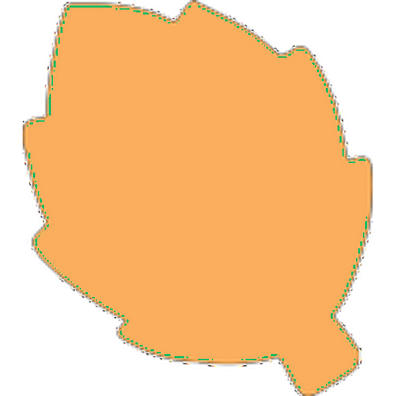 SHAPES ETC. Sticky Shape Notepad - Fall Leaf