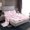 Hotpink White, variant on Manfei Pink Bow 3pcs Twin Sheet Sets,Initial Monogrammed Twin Fitted Sheet,Letter Personalized Breathable Flat Sheet,Kawaii Bedroom Decoration