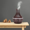 thumbnail image 3 of Latrodar 130ml LED Oil Diffuser Humidifier Aromatherapy Wood Grain Vase Aroma Affordable&High-Quality Brown 6x4 Inch Home Decor, 3 of 3