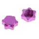 thumbnail image 4 of Cubierta Del Cubo de Rueda de Aluminio Baoblaze Tuerca Hexagonal 17 Mm Piezas de Coche Modelo RC 1/8 Púrpura 2 Piezas, 4 of 7