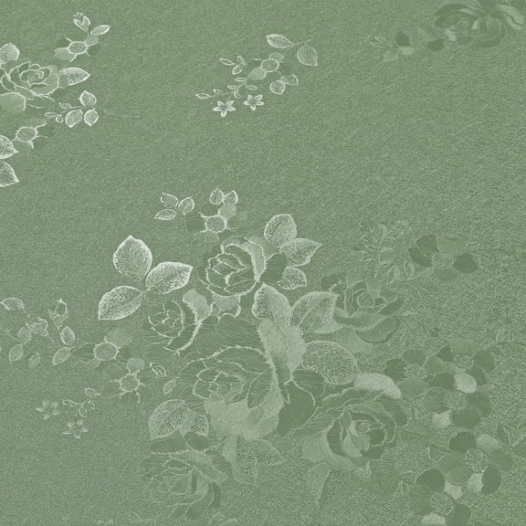 VEELIKE Green Floral Wallpaper Peel and Stick Wallpaper for Walls Textured Vintage Green Self Adhesive Floral Wallpaper for Bedroom Removable Floral Contact Paper for Bathroom Cabinets 15.7''x118''
