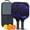 Black-3, variant on Pickleball Paddles Set Of 2, Fiberglass Surface, Thunder, Speed Print, 4 Balls & Bag