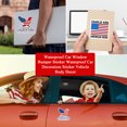 thumbnail image 5 of Charlie Kirk Freedom Stickers - 1 Pack of Freedom's Voice Design, Red White Blue Waterproof Vinyl, Memory-Infused TPUSA Tribute for Car Windows, Bumpers, Laptops and Water Bottles, 5 of 6