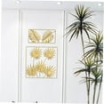 thumbnail image 5 of Pretyzoom Golden Metal Palm Leaf Wall Art Rustic Iron Tropical Wall Decor for Living Room, 5 of 8