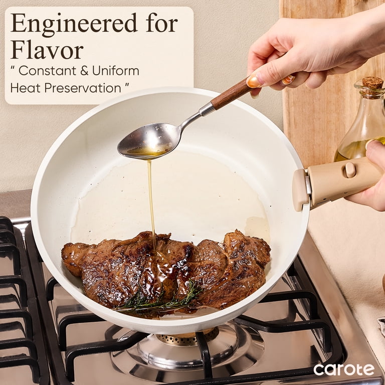 Carote 19-Piece Nonstick Cookware Set with Removable Handles photo 5