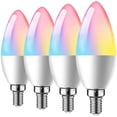 thumbnail image 1 of Bougeoir Intelligent Ampoule Led Wifi Bluetooth Lustre Ampoule Contrôle Vocal Intelligent, 1 of 6