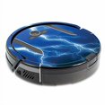 thumbnail image 2 of MightySkins Skin Compatible with Shark Ion Robot R85 Vacuum Minimum Coverage - Lightning Storm | Protective, Durable, and Unique Vinyl wrap Cover | Easy to Apply, Remove | Made in The USA, 2 of 4