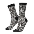 thumbnail image 1 of Fotbe Bicycles Parts Calcetas Largas con Estampado para Hombre y Mujer – Calcetas de Compresión Transpirables y Elásticas, Viajar y Uso Diario Talla 5-11, 1 of 6