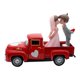 thumbnail image 5 of Decoración de camioneta para el Día de San Valentín, figura de pareja, casa de campo, modelo de camioneta romántica en miniatura Estilo F, 5 of 9