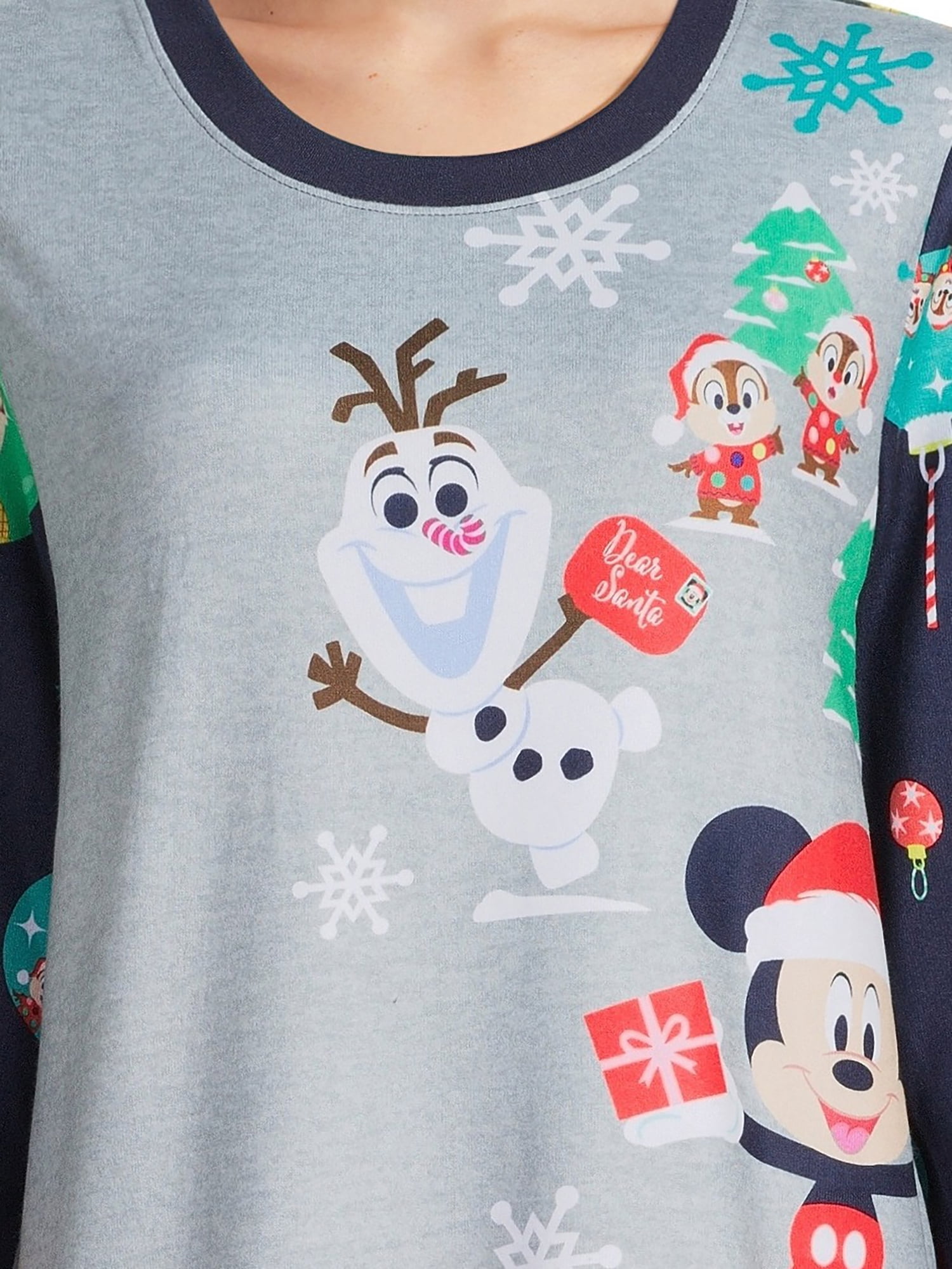 Disney women's pajamas walmart hot sale