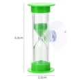 thumbnail image 3 of Clessidre da 2 minuti Timer per lavarsi i denti per bambini con ventosa Decorazioni per la casa (verde), 3 of 6