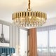 thumbnail image 2 of Simple Modern Art Crystal  Bedroom Chandelier Dining Room Clothing Shop Cafe Home  Decorate LED Lamp Fixture My Lux Decor Round, 2 of 8