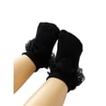 thumbnail image 2 of KelaJuan Baby Girls Boys Cotton Socks, Cute Eyelet Frilly Lace Baptism Socks Birthday Gift for Infants, 2 of 8