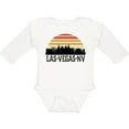 thumbnail image 3 of Inktastic Las Vegas Nevada Skyline Retro Boys or Girls Long Sleeve Baby Bodysuit, 3 of 5