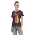 thumbnail image 4 of Women's Basic Short Sleeve T-Shirt Dragon Ball Wukong, 4 of 6