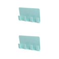thumbnail image 4 of Bewildely Soporte para teléfono móvil de pared de estilo Stick Up, soporte de carga para teléfono móvil de 4 colores para soporte de verde 2Conjunto, 4 of 6