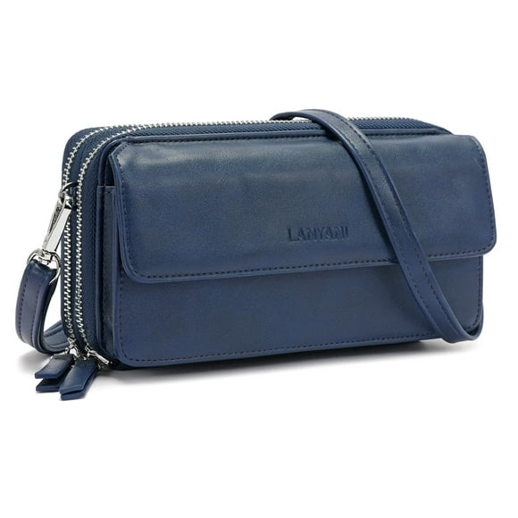Bolso bandolera Lanyani RFID para teléfono, monedero para mujer