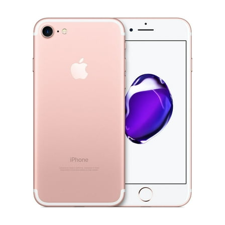 Restored Apple iPhone 7 128GB Rose Gold Cricket Wireless (Refurbished)