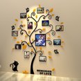 thumbnail image 3 of Marco de fotos de gato, árbol, pegatinas de pared estéreo de acrílico 3D, entrada, sala de estar, comedor, dormitorio, habitación de los niños, 3 of 5