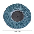 thumbnail image 3 of Disco De Lijado Profesional De 15 Uds, Disco De Lijado 40/60/80, Rueda De Molienda De Grano, Hoja De Amoladora Angular, Azul Oscuro Para Acero Inoxidable, Madera Y Metal Scienceny TO004944-00, 3 of 7