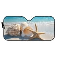 thumbnail image 2 of Yuyamidu Starfish Car Sunshades for Windshield Conch Windshield Sun Shade Car Accessories Foldable Car Window Visor for Auto SUV Truck Van Car Protector, 2 of 5