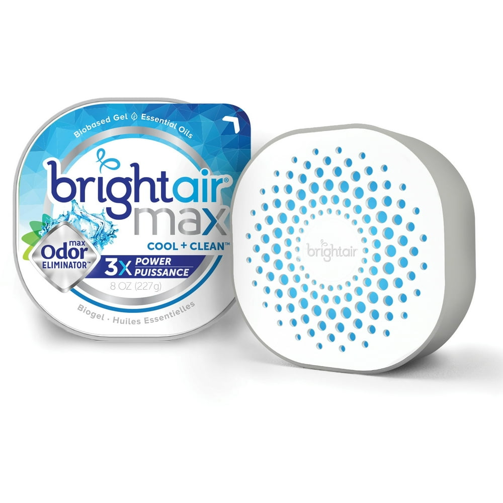 Bright Air, BRI900437, Max Scented Gel Odor Eliminator, 1 Each, Blue
