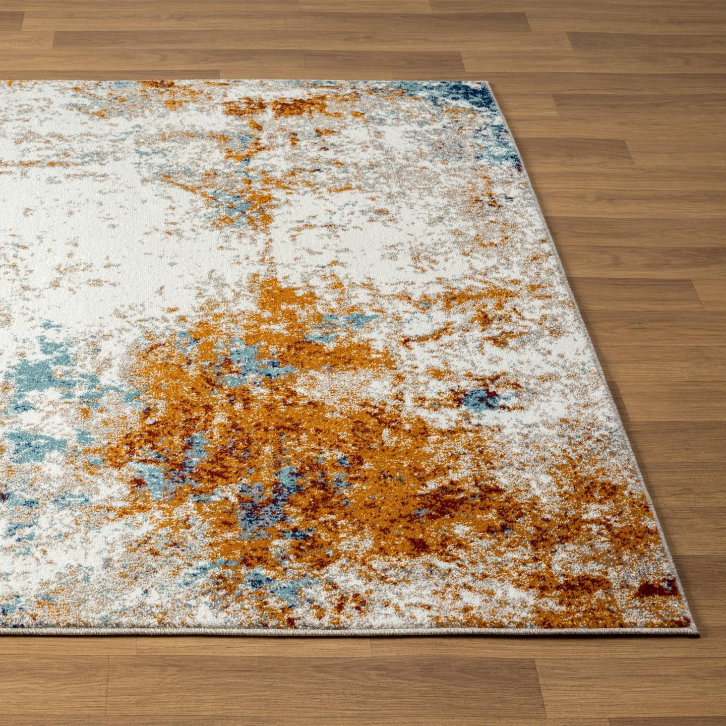 LUXE WEAVERS Modern Abstract Multi 8x10 Area Rug for Living Rooms and Bedroom