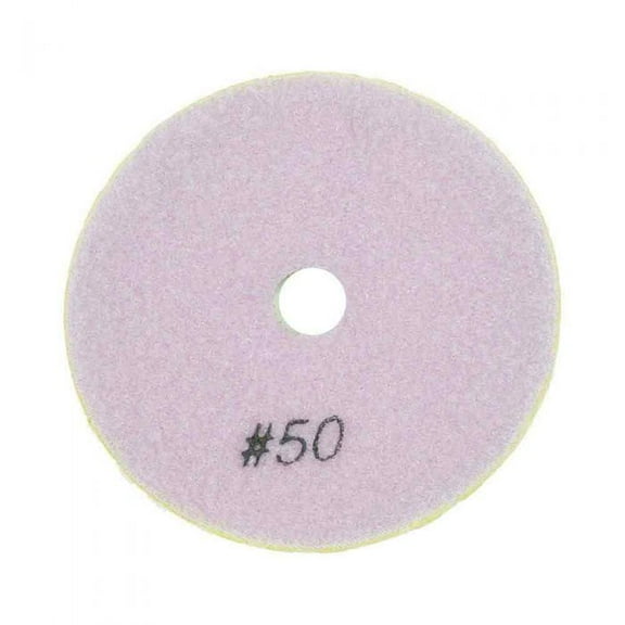 Specialty Diamond BRTD450 4" Dry Concrete Polishing DHEX Pad, 6mm - 50 Grit