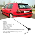 thumbnail image 4 of Am 16inch Car FM Radio AM Antenna Roof Mast Base Fit for MK1/MK2/MK3, 4 of 7