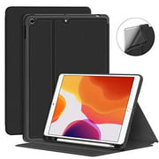 Supveco New iPad 10.2 Case 2019 with Pencil Holder - Premium Shockproof Case with Auto Sleep/Wake Feature for iPad 10.2 inch 7th Generation