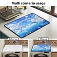 thumbnail image 7 of ZIATUBLES Washing Machine Top Dust Cover Anti-Scratch Top Protector Pad for Laundry Room Versatile Home Kitchen Decor Accessories, 24 x 19.7 Inch, Dolphin Rainbow, 7 of 7