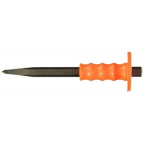 Mayhew Select Handguarded Bullpoint Chisel,12in L 80205
