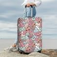 thumbnail image 3 of Lsque Cartoon Hearts Printed Luggage Cover, Travel Luggage Protector,Scratch and Dirt Resistant, Fits 18-32 Inch Luggage - Large, 3 of 9
