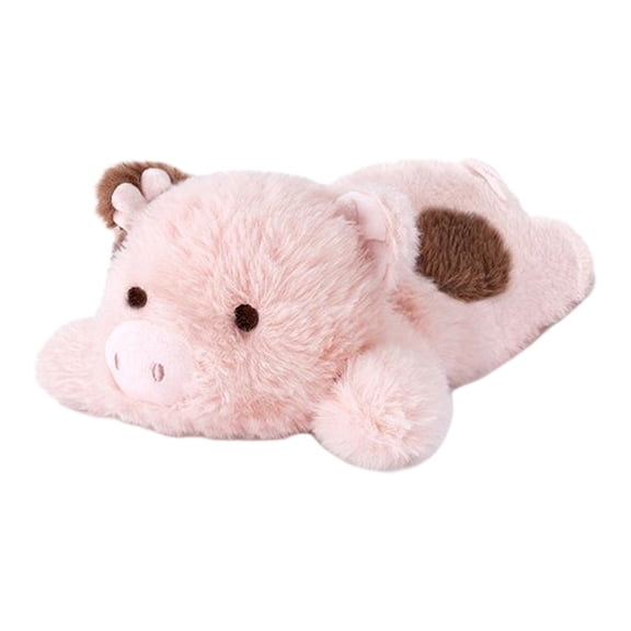 Lying Stuffed Animals Plush Toys, 8 Inch Small Stuffed Woodland Plush Animals, Adorable Soft Toys for Home Decorations, Cute Stuffed Animal Plushies Toy Gift for Party Favor (Pig)