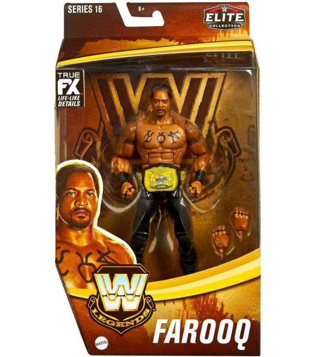 WWE Wrestling Legends Series 16 Farooq Action Figure