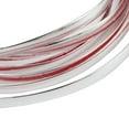 thumbnail image 4 of Auto Silver Chrome Trim Strip Car Door Edge Casement Bumper Decoration 10ft/8mm, 4 of 10