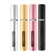 thumbnail image 1 of Keaiyyj- Perfume Viaje Botella De Spray Recargable Atomizador De Colonia Mini Dispensador De Recarga De Tamaño De Bolsillo Pequeño Pulverizador Portátil Contenedor Vacío 5 Ml Paquete De 4, 1 of 1