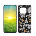 thumbnail image 1 of Compatible with OnePlus 10 Pro 5G Phone Case, Butterflies 72 Case Men Women, Flexible Silicone Shockproof Case for OnePlus 10 Pro 5G, 1 of 1
