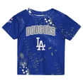 thumbnail image 2 of Preschool Outerstuff  Royal Los Angeles Dodgers Pinch Hitter Infielder T-Shirt & Shorts Set, 2 of 5