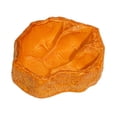 thumbnail image 2 of Plato de agua para reptiles, cuenco de comida, bandeja decorativa, estación de alimentación fácil de limpiar, cuenco de alimentación para ranas, Naranja, 2 of 8