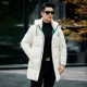 thumbnail image 3 of Ropa para hombre Chaqueta larga de invierno para hombre Chaqueta de invierno con capucha y relleno de plumón de pato para hombre Novedad 2024 en abrigos de plumón, 3 of 5