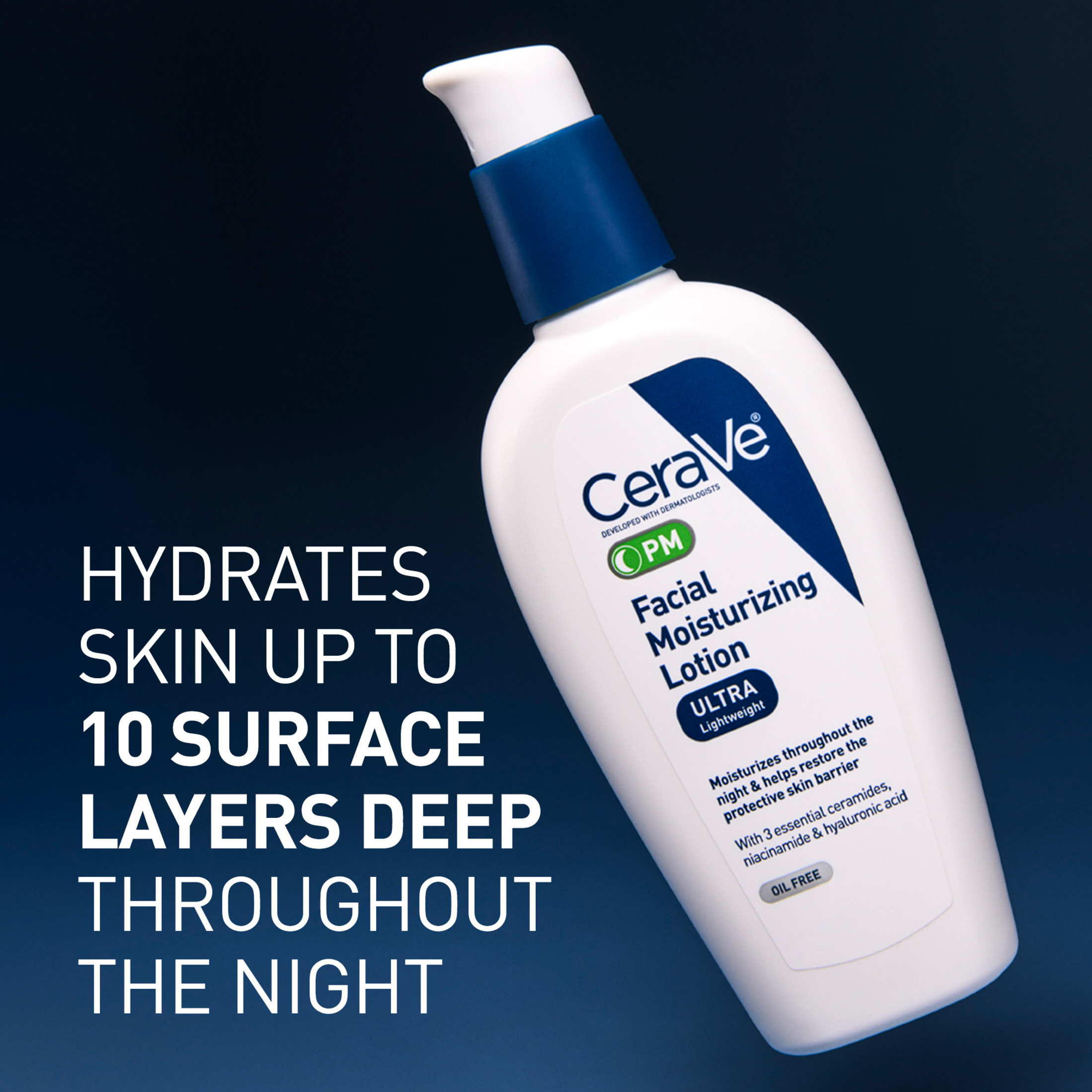 CeraVe Pm Facial Moisturizer Niacinamide 3 Fl Oz photo 3