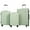 Green, variant on Travelhouse 3 Piece Hardside Luggage Sets Lightweight Suitcase with TSA Lock Spinner Wheels 20in24in28in.(Pink)