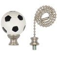 thumbnail image 4 of Westinghouse Lighting 1001300 Brushed Nickel Finish, Soccer Ball Finial/Pull Chain, 4 of 6